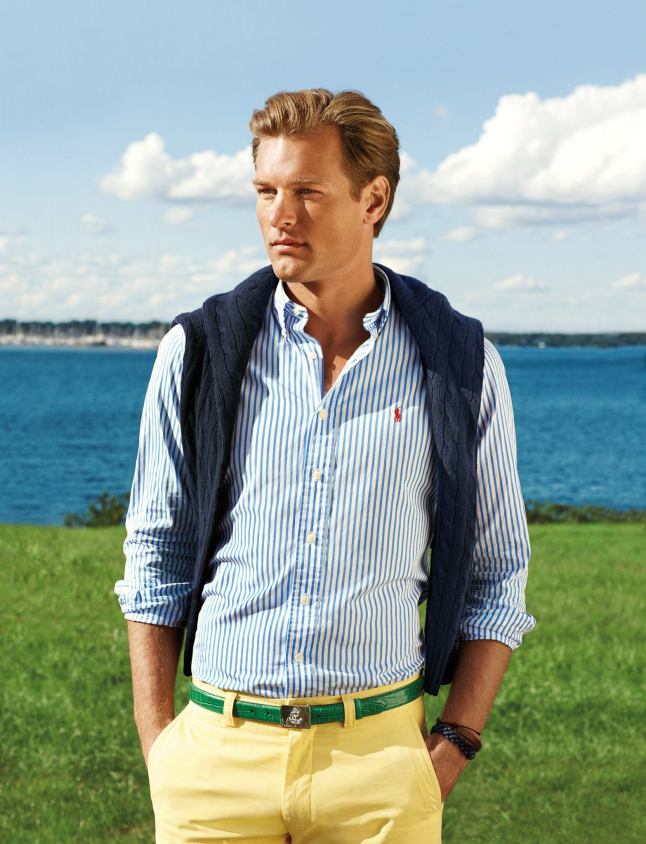 RALPH LAUREN Primavera Verano 2013 Moda Masculina Consultoria de Imagen Pantalones de Colores