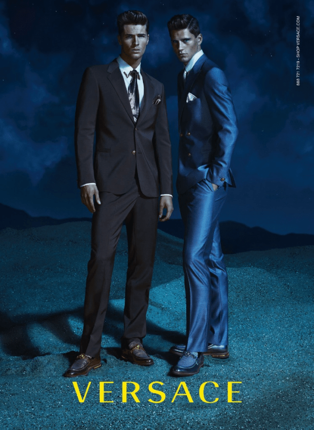 Versace Primavera Verano 2013 Moda Masculina Consultoria de Imagen Ad