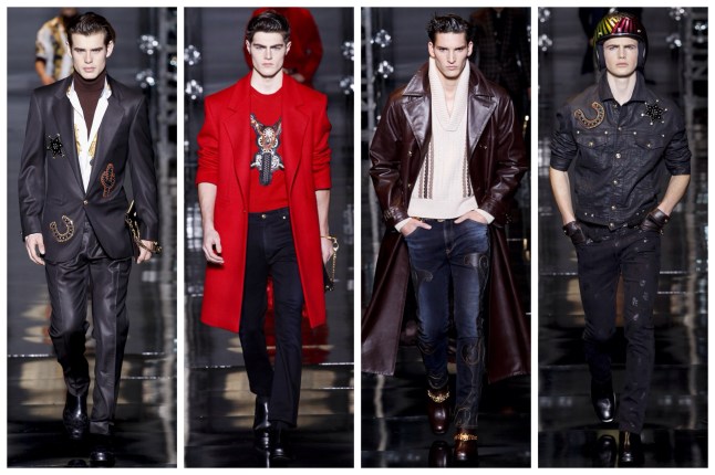 DAY 1 MILANO MODA UOMO FW2014 VERSACE IQGV