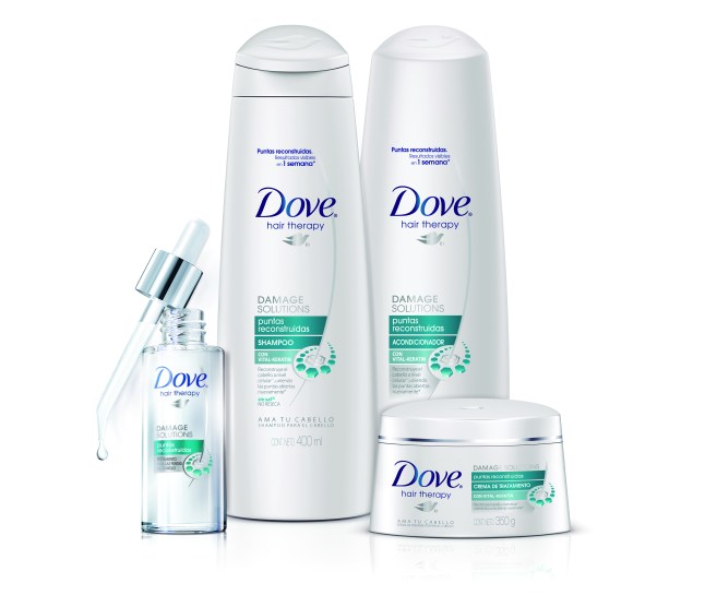 Dove Puntas Reconstruidas: cabello saludable que anuncia juventud y belleza